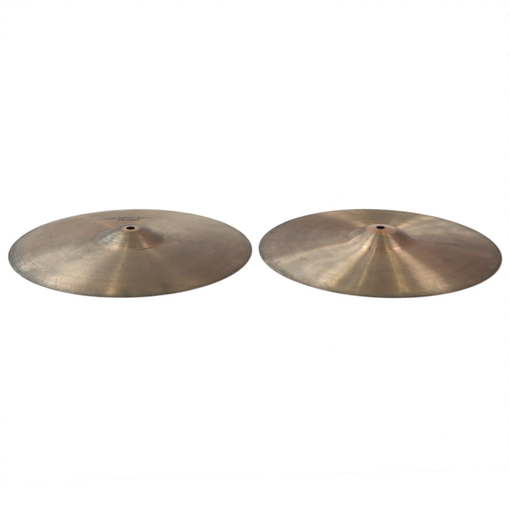 【中古】 ZILDJIAN A Zildjian NEW BEAT HIHAT Pair 14インチ ハイハットシンバル ペア 70s〜80s ビンテージシンバル サイド、カップ