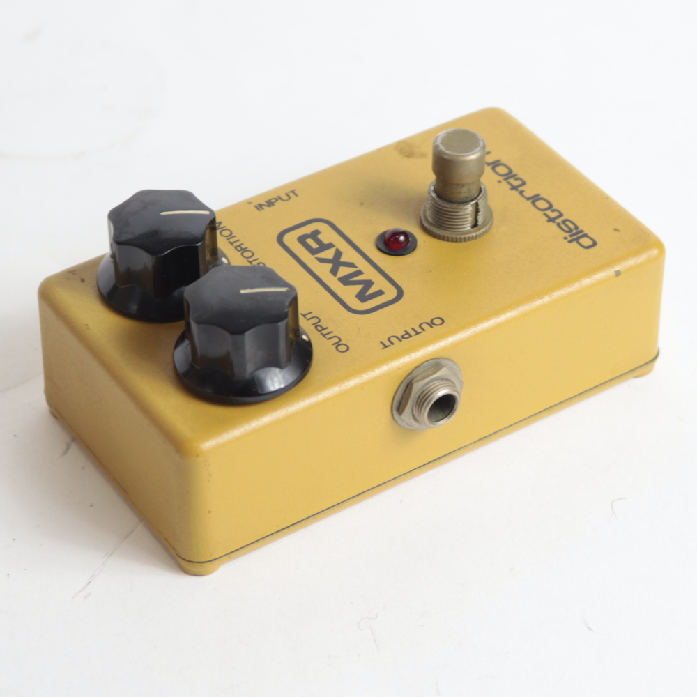 【中古】 MXR DISTORTION+ Block Logo 1982年 ギターエフェクター 側面画像