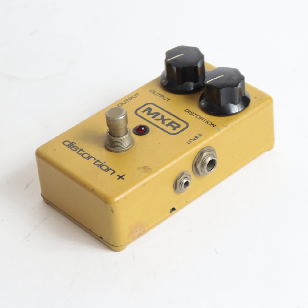 【中古】 MXR DISTORTION+ Block Logo 1982年 ギターエフェクター 側面画像