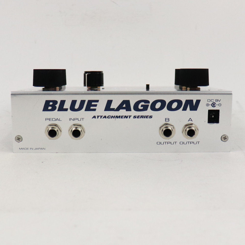 【中古】 BLUE LAGOON PARALLEL-PHASE フェイザー ギターエフェクター 背面