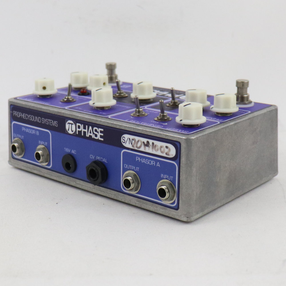 【中古】 Prophesysound Systems Pi-Phase フェイザー ギターエフェクター 全体