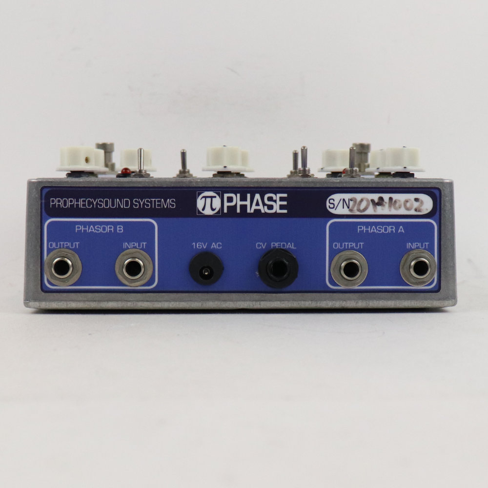 【中古】 Prophesysound Systems Pi-Phase フェイザー ギターエフェクター 背面