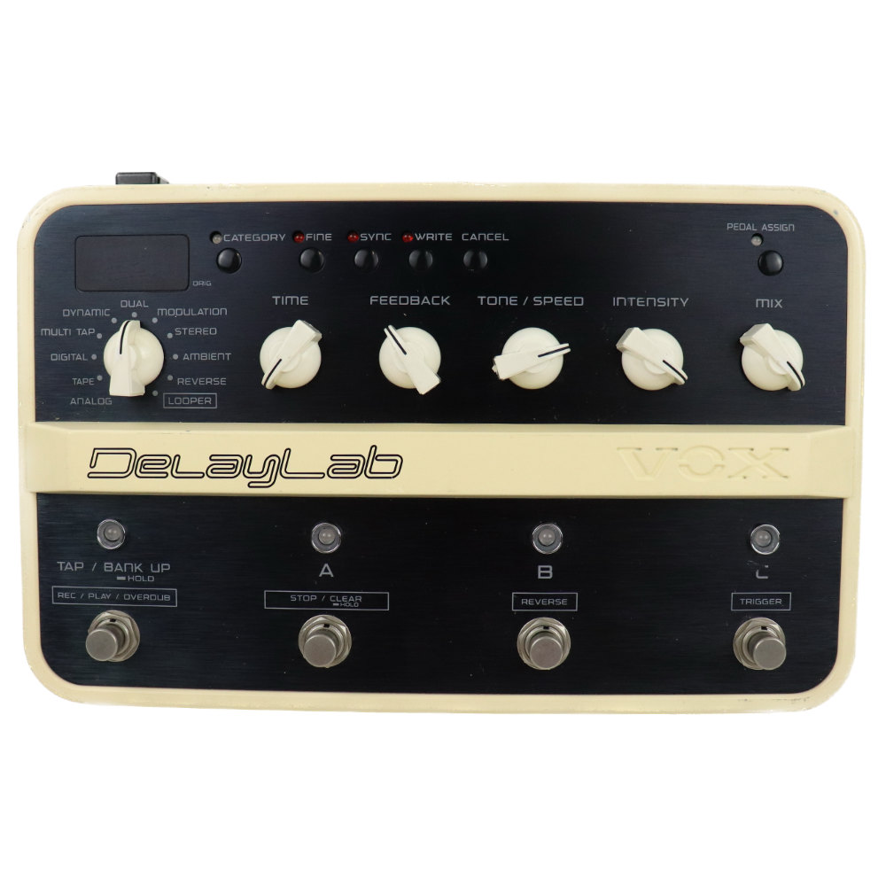 【中古】 エフェクター ディレイ VOX DELAYLAB ディレイラボ DELAY LAB