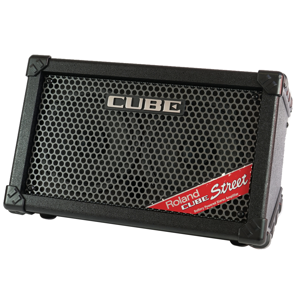 【中古】 ギターアンプ ローランド ROLAND CUBE Street BK 乾電池駆動パフォーマンス用ステレオアンプ ギターアンプ