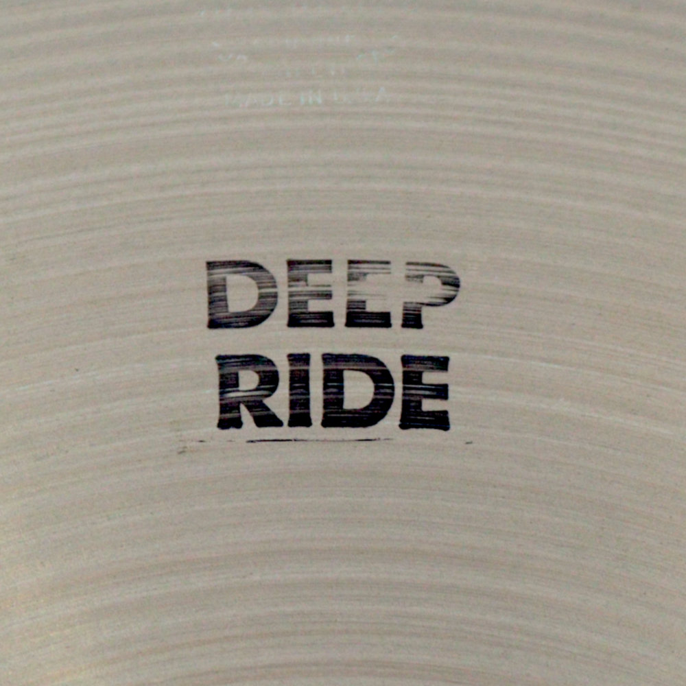 【中古】 ZILDJIAN A Zildjian DEEP RIDE 20インチ ライドシンバル  70s〜80s ビンテージシンバル ロゴ