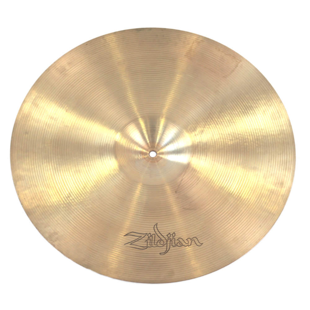 【中古】 ZILDJIAN A Zildjian DEEP RIDE 20インチ ライドシンバル  70s〜80s ビンテージシンバル 裏面