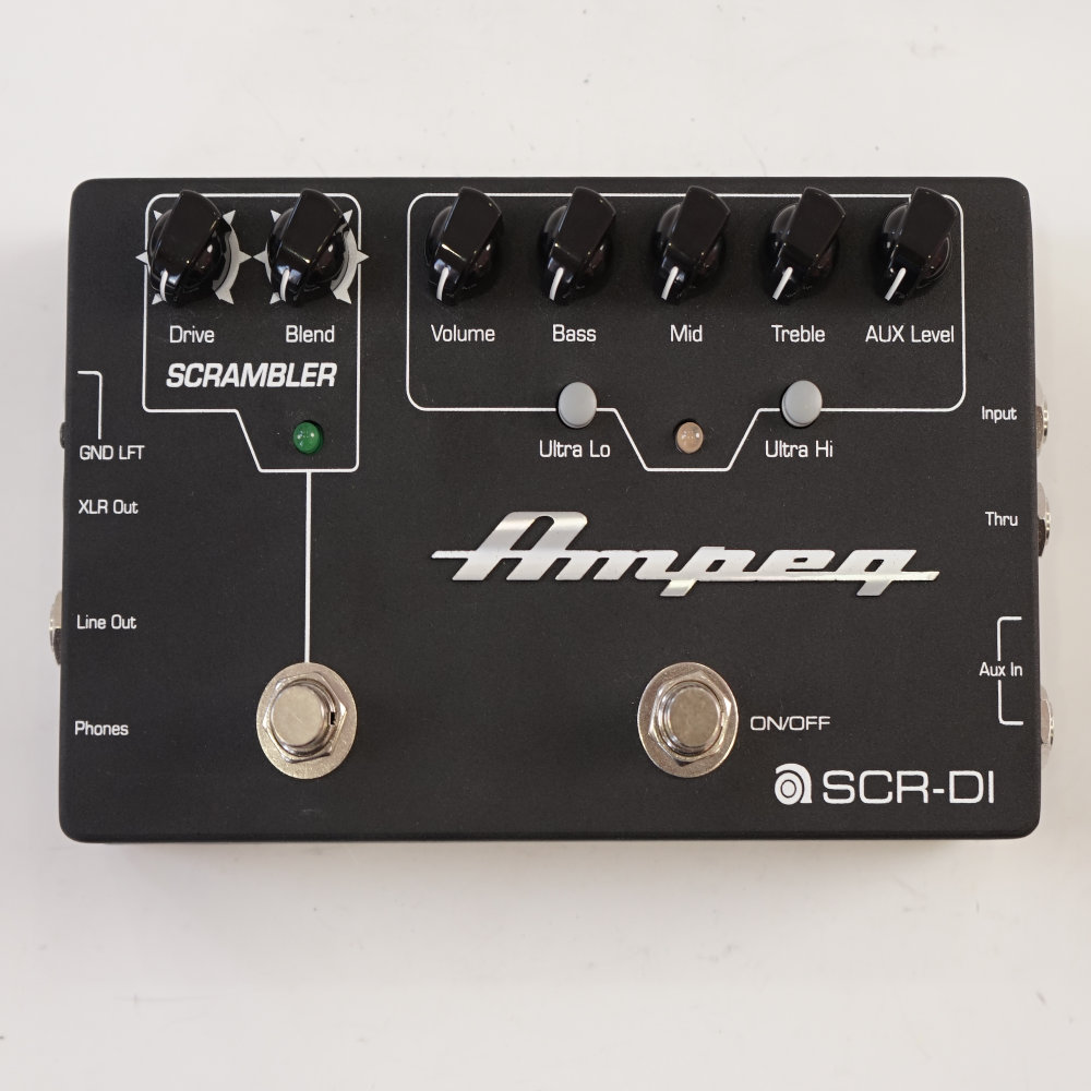 【中古】 Ampeg SCR-DI ベース用DI アンペグ 正面