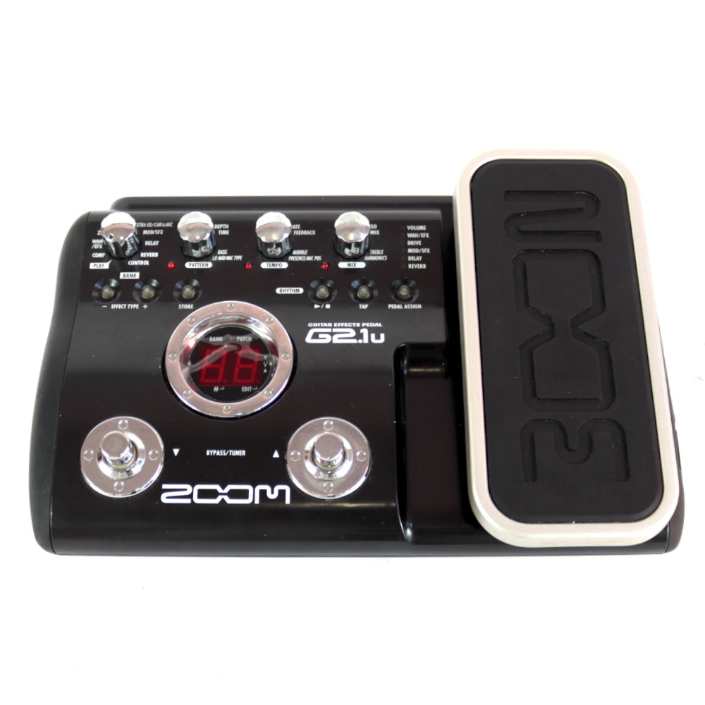 【中古】 マルチエフェクター ズーム ZOOM G2.1u ギター用マルチエフェクター