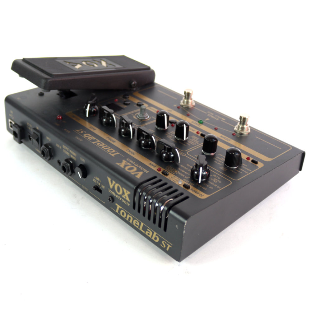 【中古】 マルチエフェクター VOX TONELAB ST ギター用マルチエフェクター 左サイド