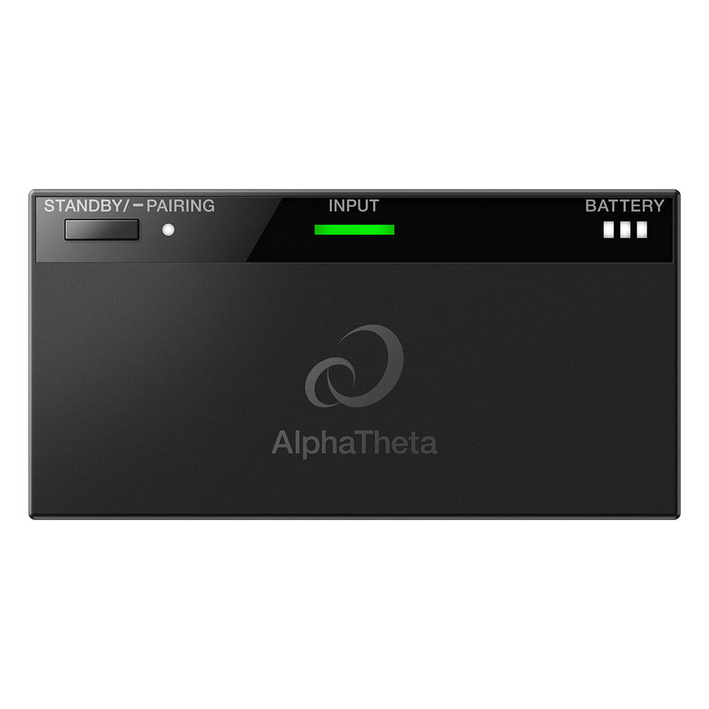 AlphaTheta HP-TX01 HDJ-F10用SonicLinkトランスミッター ソニックリンク アルファシータ 正面