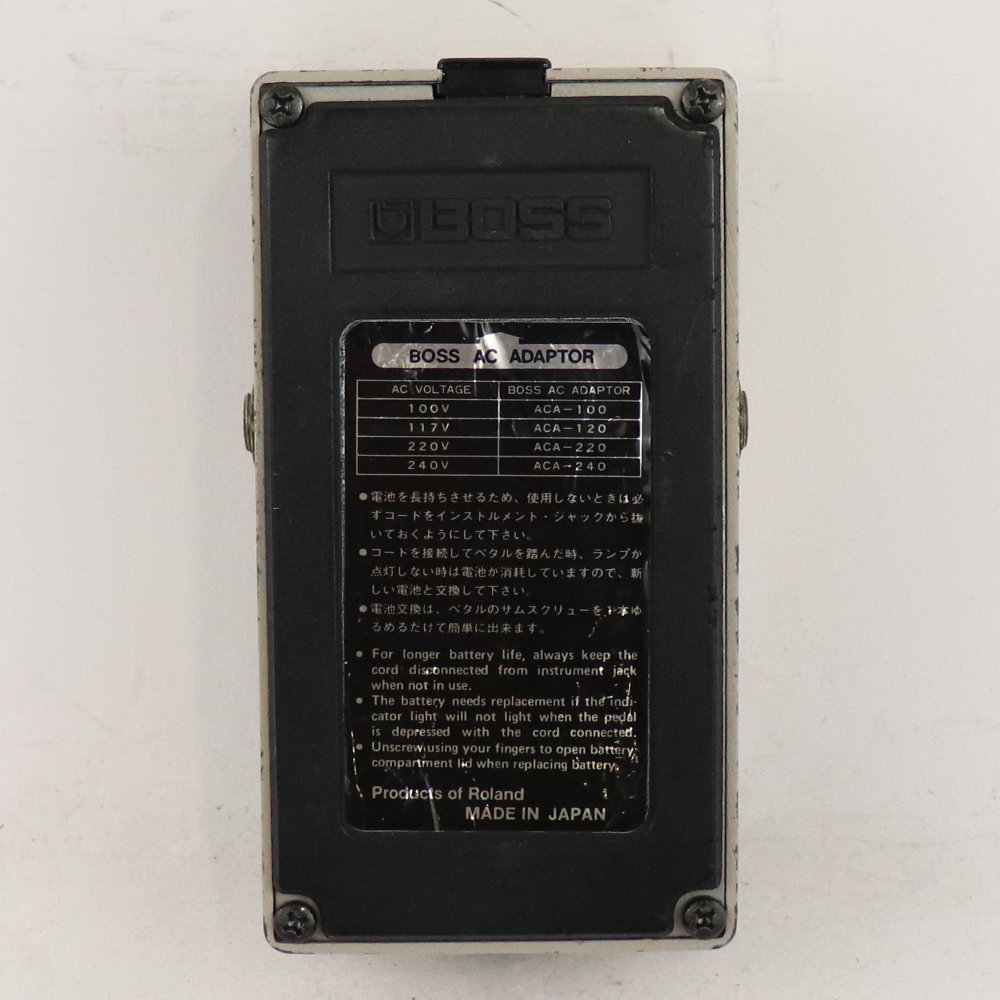 【中古】イコライザー エフェクター BOSS GE-7 Equalizer Made in Japan モディファイあり ギターエフェクター 底面