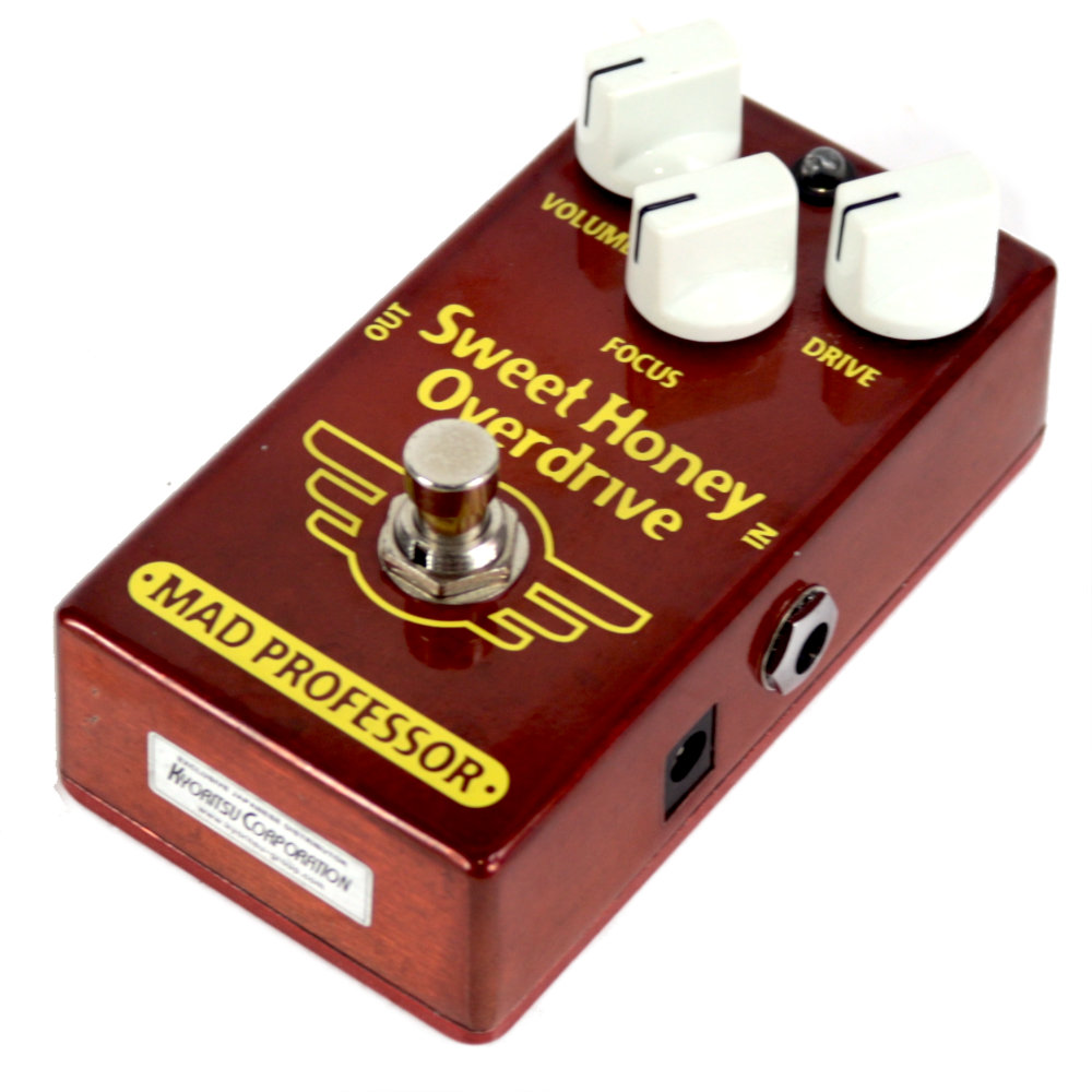 【中古】オーバードライブ エフェクター Mad Professor Sweet Honey Overdrive ギターエフェクター 右サイド