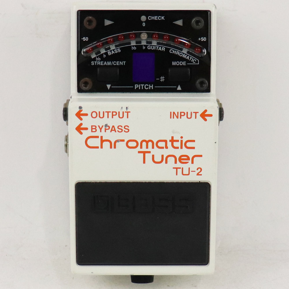 【中古】 クロマチックチューナー エフェクター BOSS TU-2 Chromatic Tuner ペダルチューナー