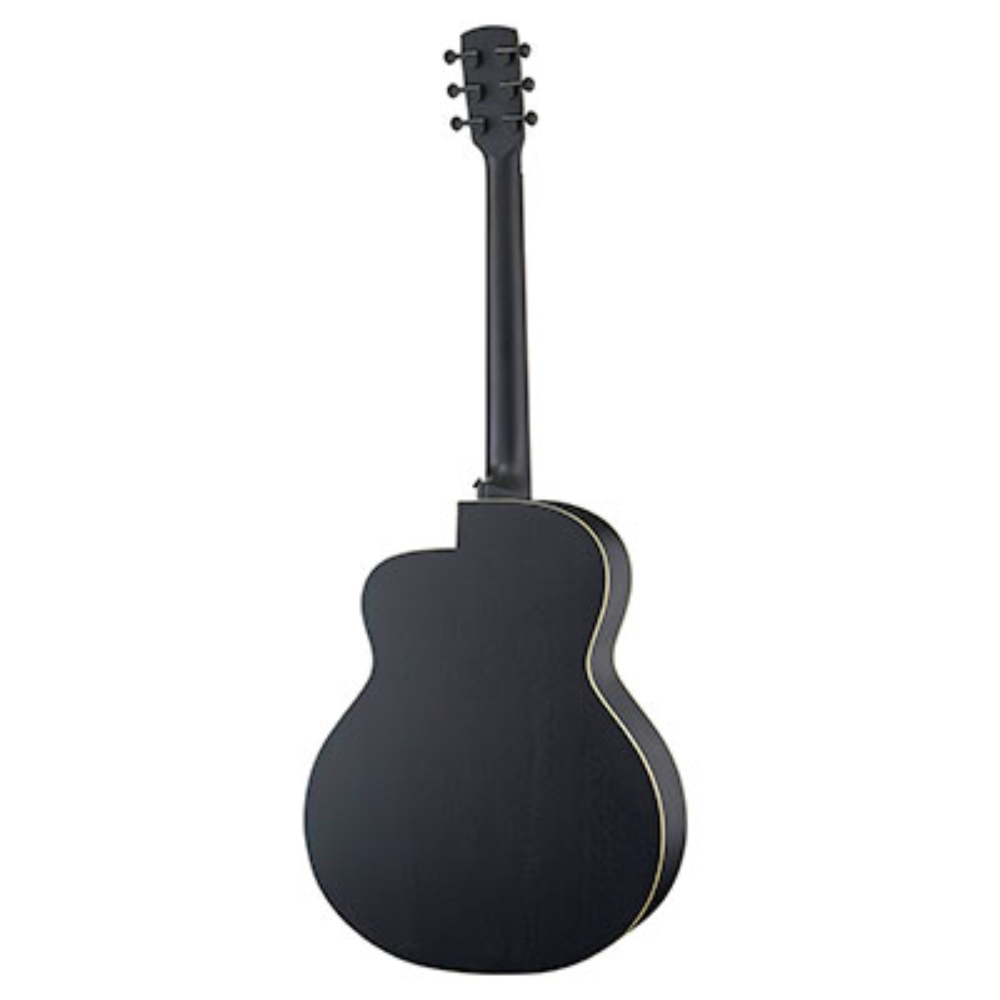 aNueNue アヌエヌエ Bird Guitar aNN-LL16 Black Lumiblack アコースティックギター バードギター バック画像