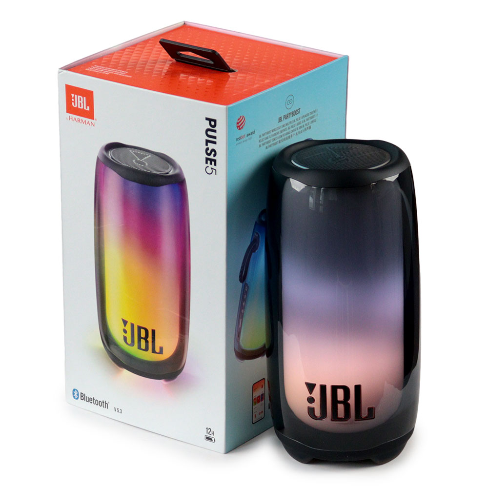 【中古】 オーディオスピーカー JBL PULSE 5 Bluetoothスピーカー ワイヤレススピーカー IP67等級 防塵防水性能