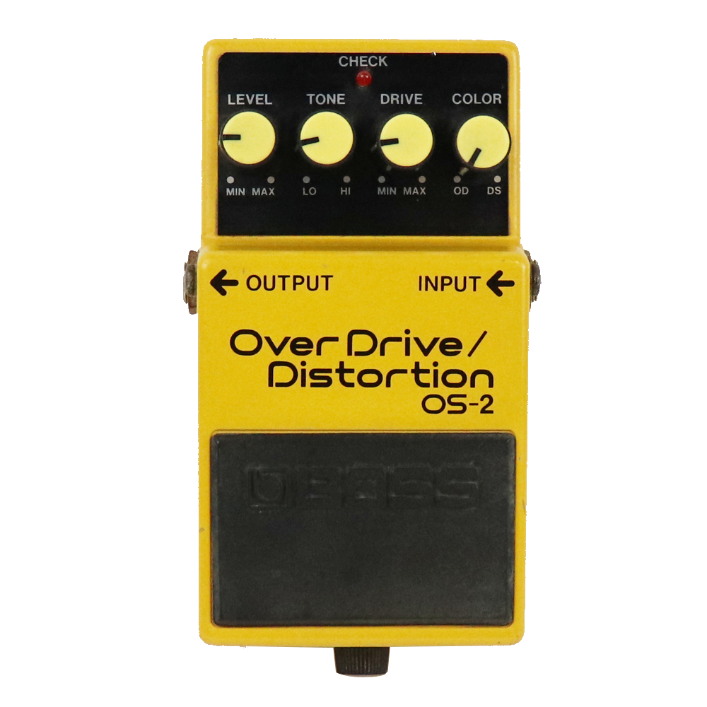 【中古】オーバードライブ ディストーション エフェクター BOSS OS-2 OverDrive Distortion ギターエフェクター