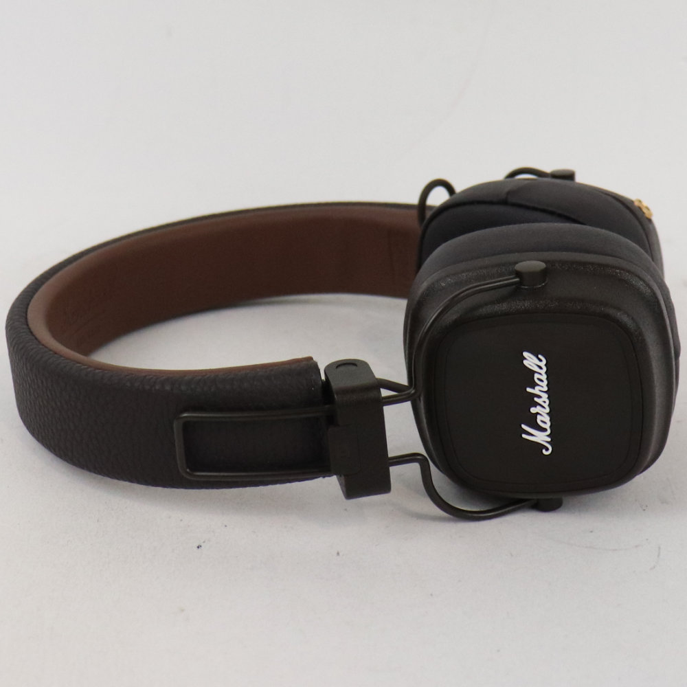 【中古】 ヘッドホン MARSHALL Major IV Brown ワイヤレスヘッドホン Bluetoothヘッドホン 全体