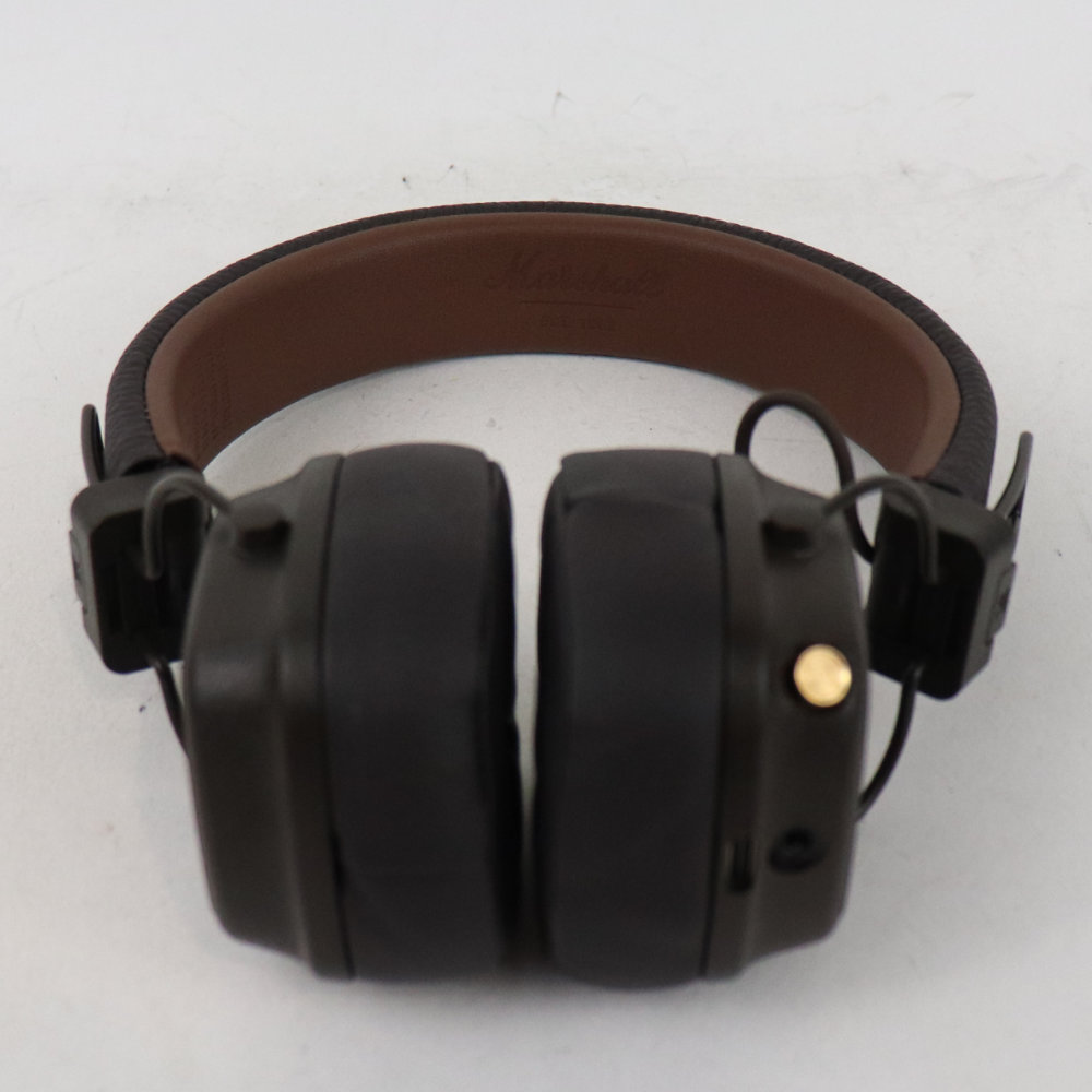 【中古】 ヘッドホン MARSHALL Major IV Brown ワイヤレスヘッドホン Bluetoothヘッドホン 全体