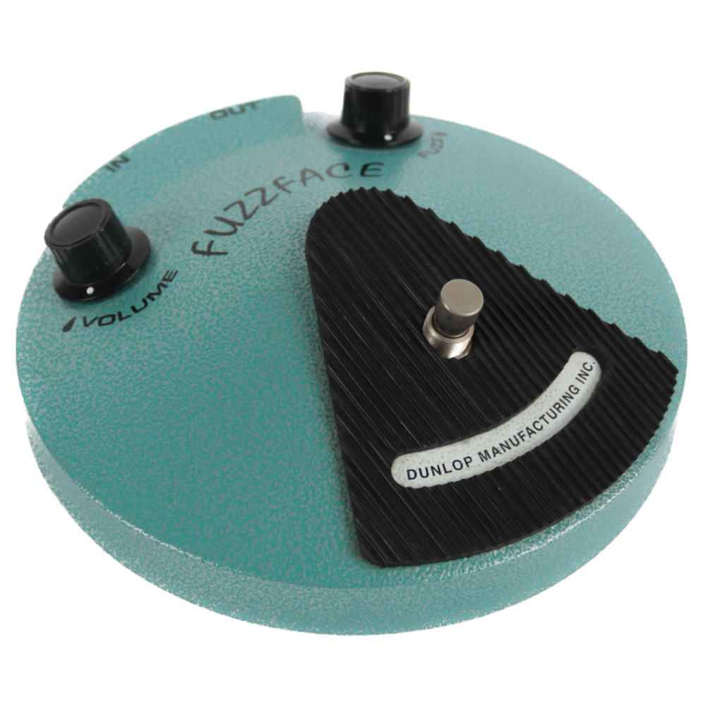 【中古】ファズ エフェクター Jim Dunlop JH-F1 JIMI HENDRIX FUZZ FACE ギターエフェクター 本体画像 斜め 