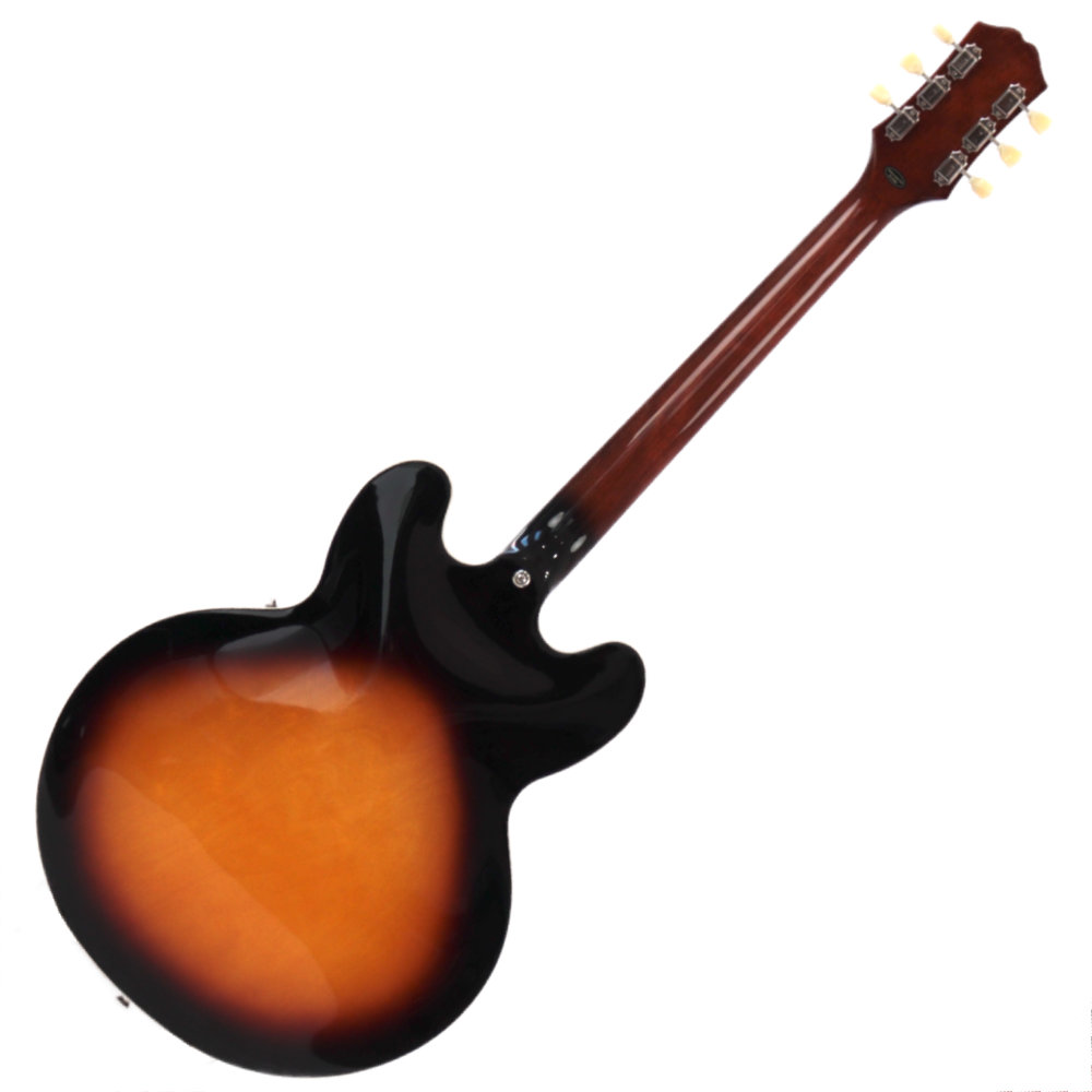 【中古】 Epiphone エピフォン ES-335 Vintage Sunburst Inspired by Gibson エレキギター ボディバック