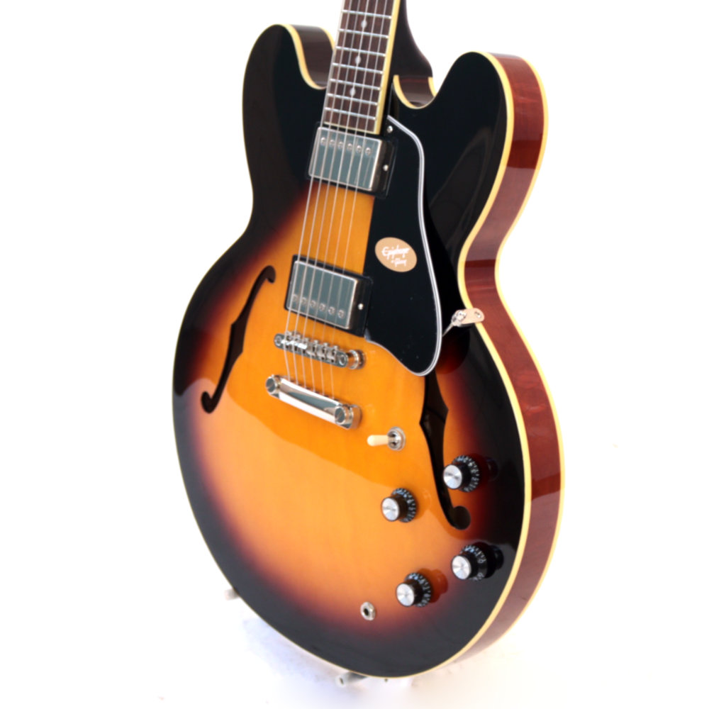 【中古】 Epiphone エピフォン ES-335 Vintage Sunburst Inspired by Gibson エレキギター サイド