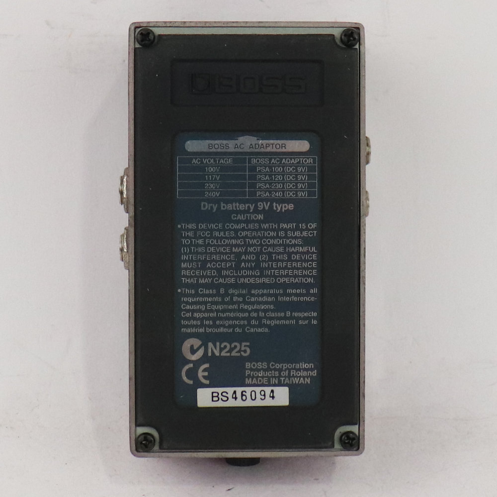 【中古】 フランジャー エフェクター BOSS BF-3 Flanger ギターエフェクター 底面