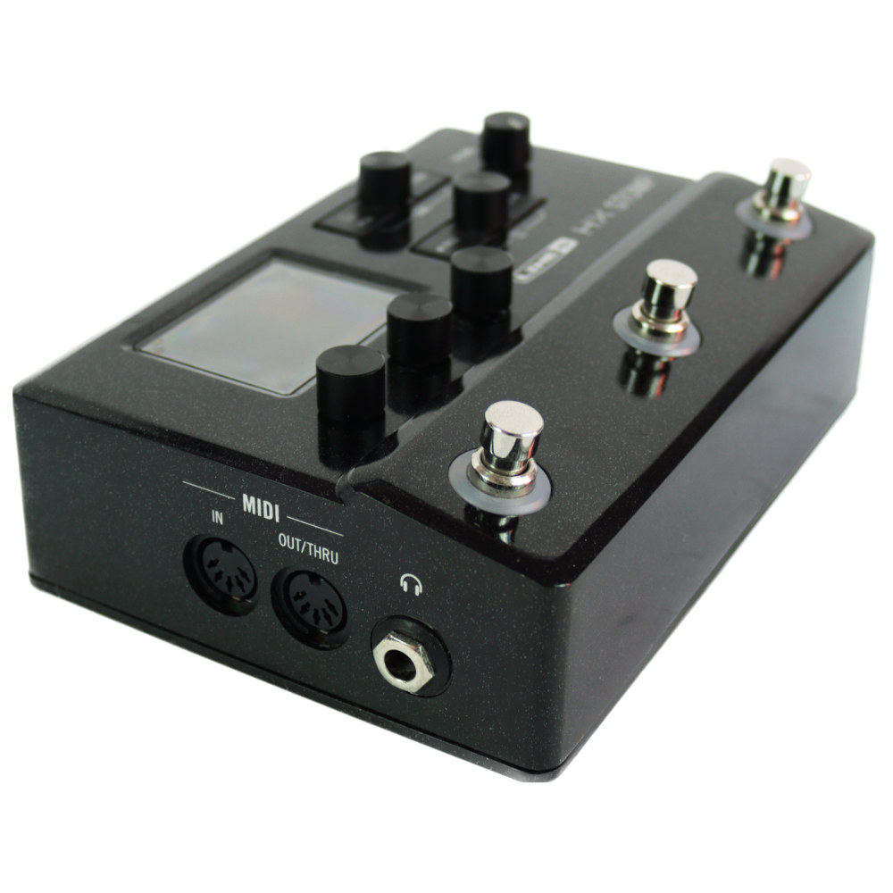 【中古】 マルチエフェクター LINE6 HX Stomp ギターエフェクター 本体画像 斜め