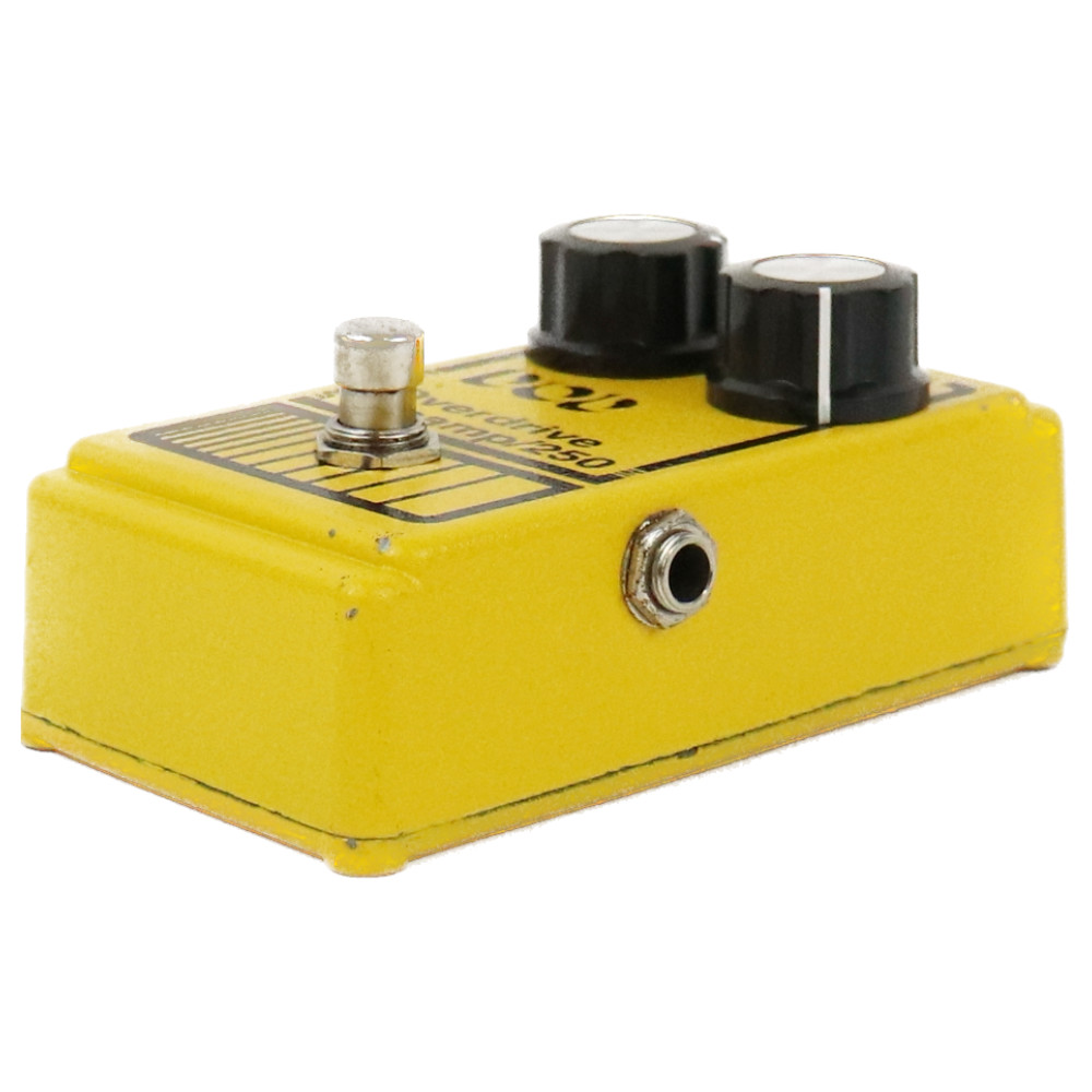 【中古】 DOD OVERDRIVE PREAMP 250　オーバードライブ　ギターエフェクター 本体画像 斜め 2