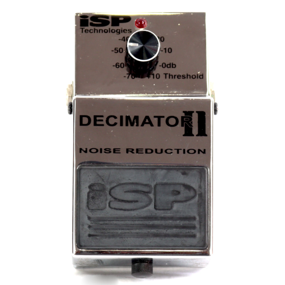 中古】 ノイズリダクション エフェクター iSP Technologies DECIMATOR II ノイズゲート ギターエフェクター([USED]  高いパフォーマンスを誇るノイズリダクションシステム) | web総合楽器店 chuya-online.com