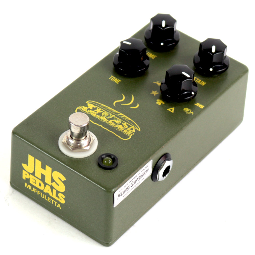 【中古】 JHS Pedals Muffuletta ディストーション ファズ ギターエフェクター 右サイド