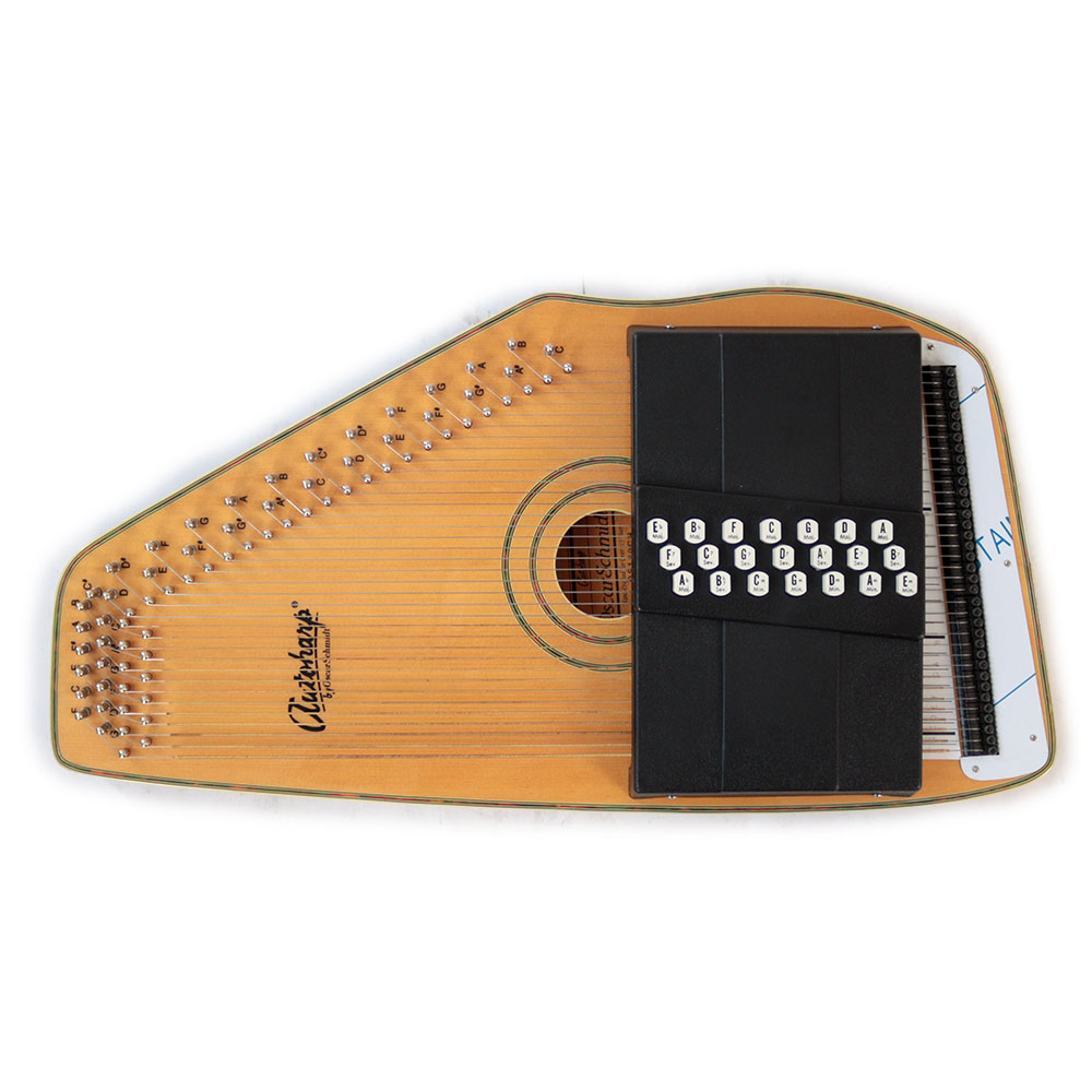 【中古】 21和音オートハープ Oscar Schmidt Autoharp OS120CN 正面