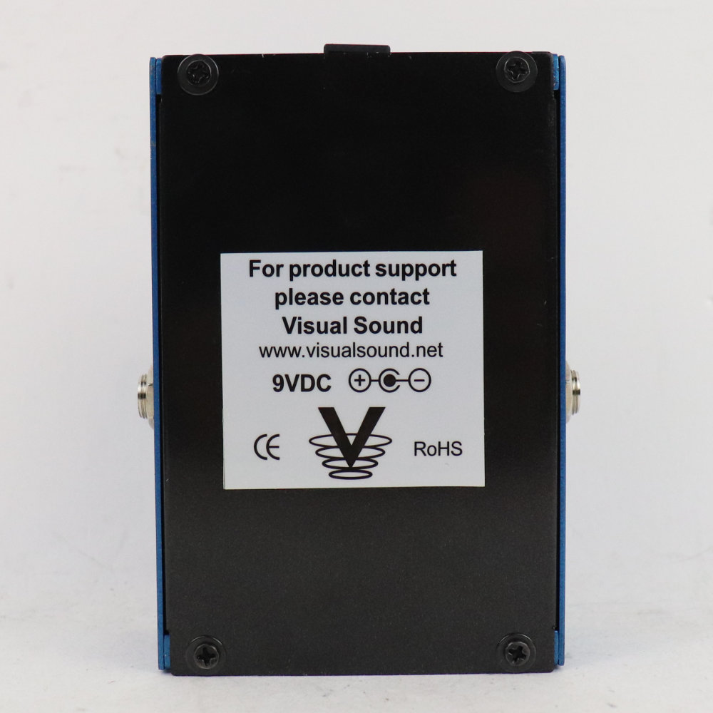 【中古】 Visual Sound Oil Can Phaser フェイザー ギターエフェクター ビジュアルサウンド オイルカン 底面