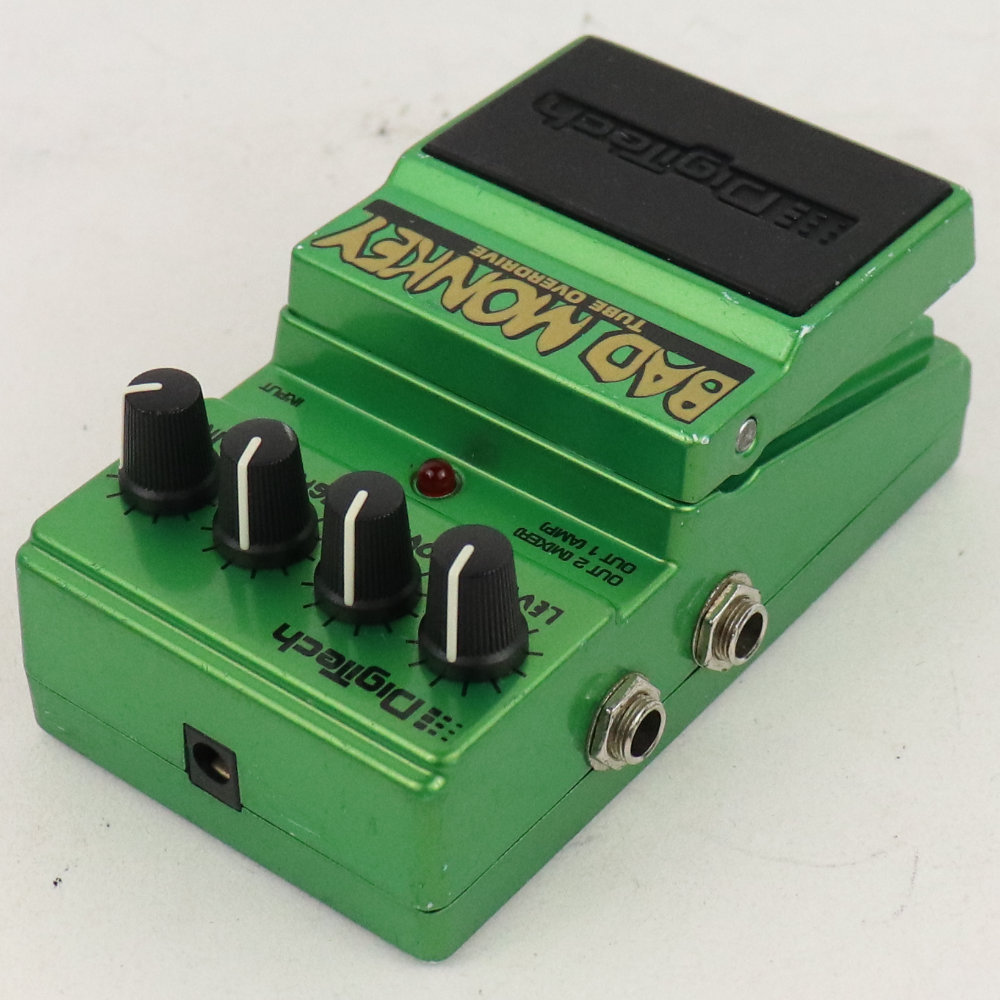 【中古】 DigiTech デジテック BAD MONKEY オーバードライブ ギターエフェクター 全体