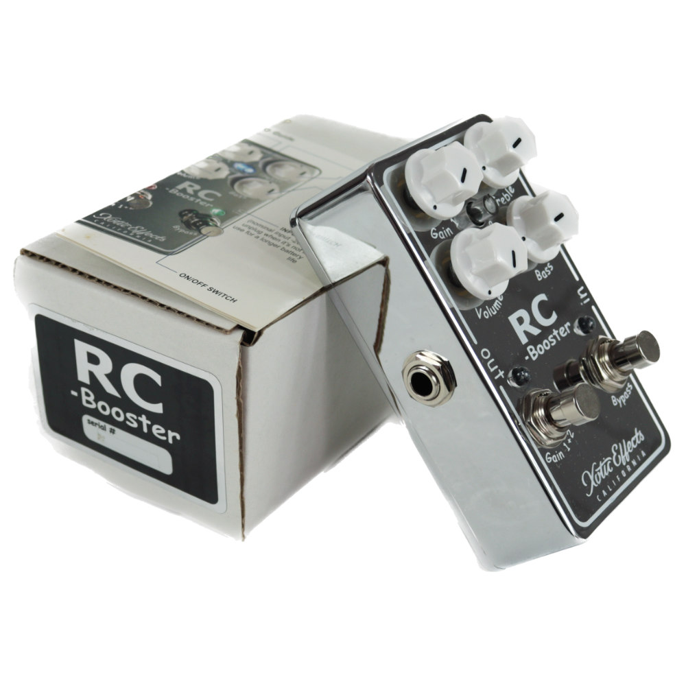 中古】 ブースター Xotic RCB-V2 RC Booster V2 クリーンブースター([USED] エキゾティック +20dB クリーンブースト  エフェクター) | web総合楽器店 chuya-online.com