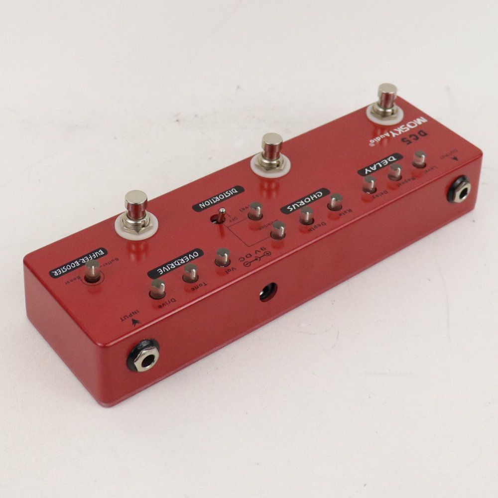 【中古】 マルチエフェクター MOSKY AUDIO DC5 ギター用マルチエフェクター 全体