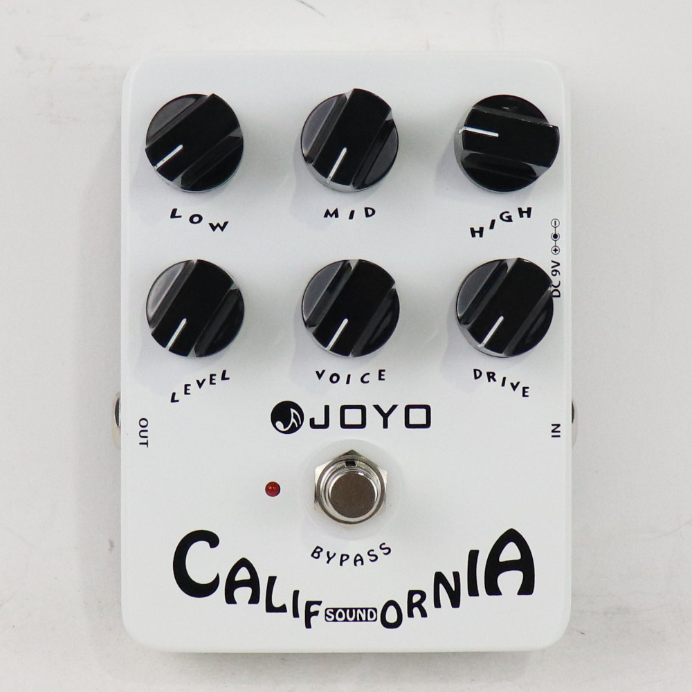 【中古】 オーバードライブ ジョーヨー JOYO JF-15 California Sound ギター用エフェクター 正面