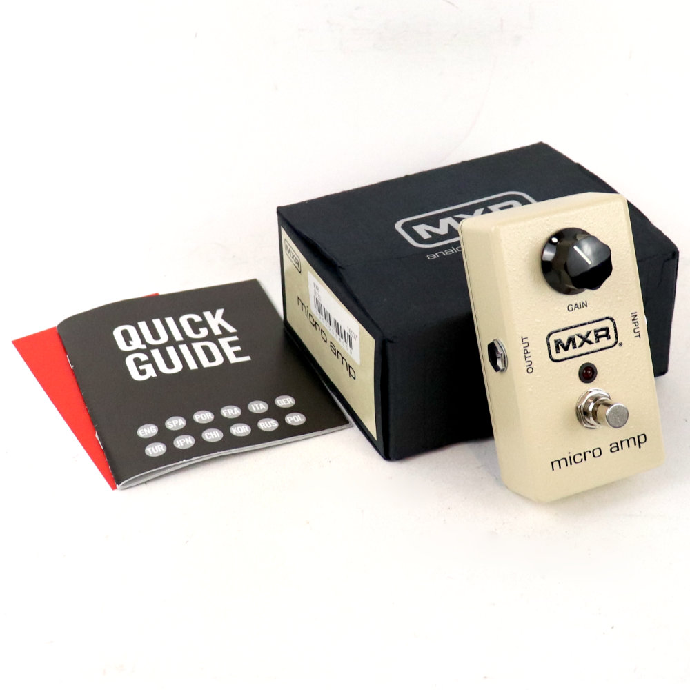 【中古】 ブースター エフェクター MXR M-133 MICRO AMP マイクロアンプ ギターエフェクター