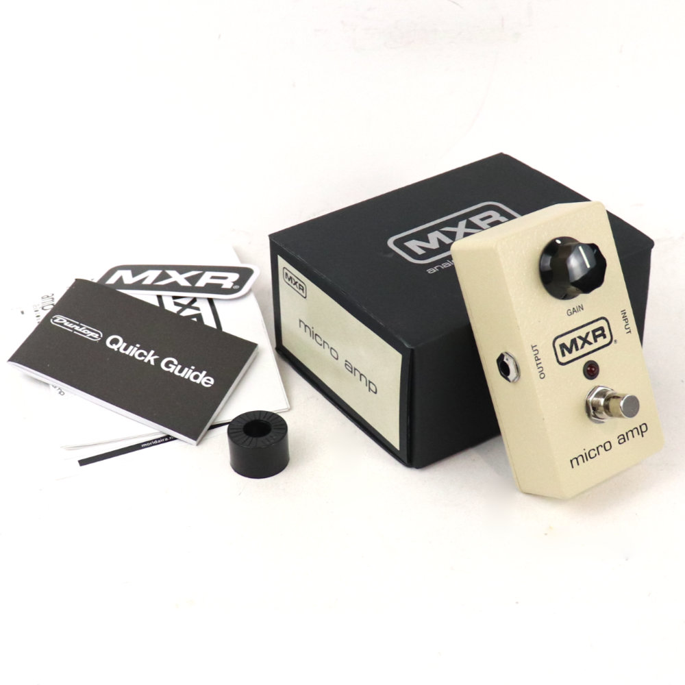 【中古】 ブースター エフェクター MXR M-133 MICRO AMP マイクロアンプ ギターエフェクター