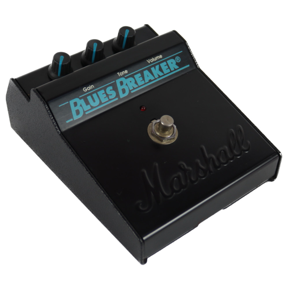 【中古】 オーバードライブ エフェクター MARSHALL マーシャル BLUES BREAKER FP-04 ギターエフェクター 本体画像 斜め 2