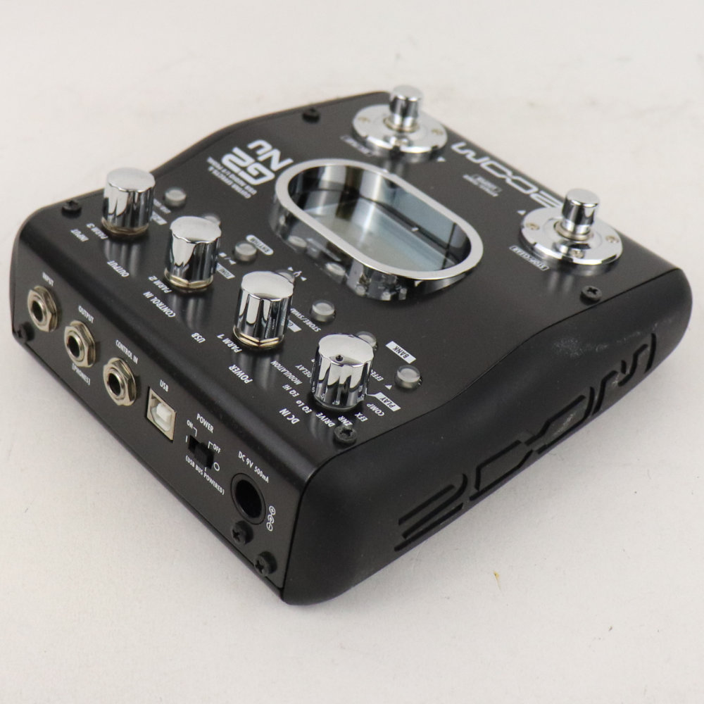 【中古】マルチエフェクター ZOOM G2Nu ギターエフェクター 全体