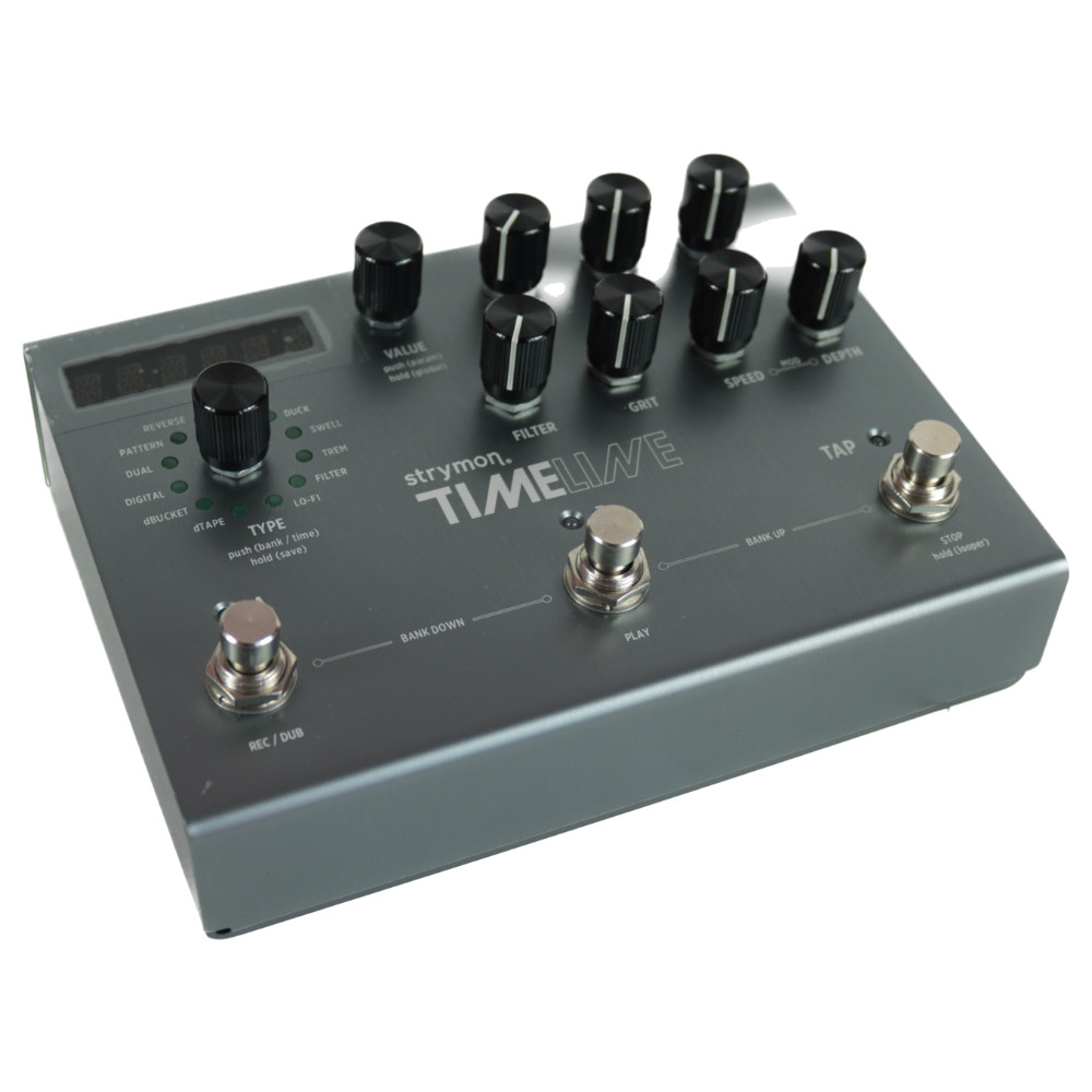 【中古】 ディレイ エフェクター strymon TIMELINE ストライモン 本体画像 斜め 1