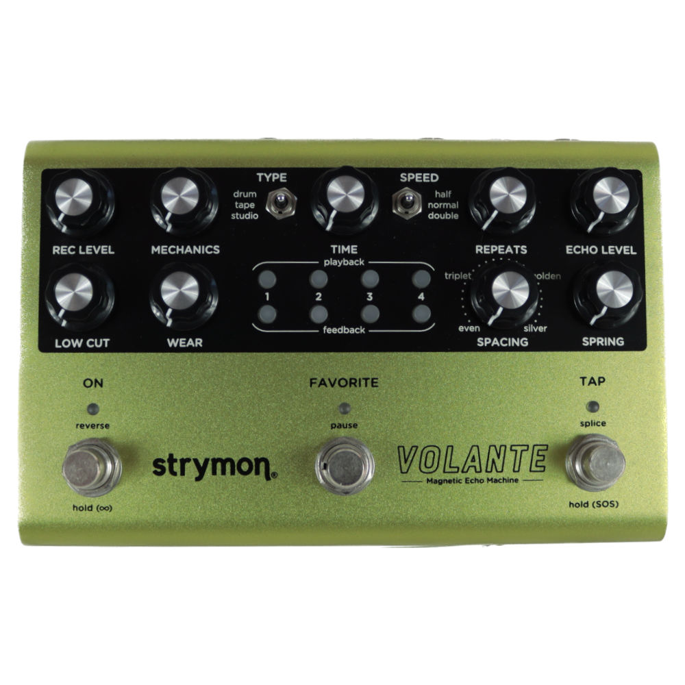 【中古】 ストライモン Strymon VOLANTE マグネティック・エコーマシン ギターエフェクター 本体画像