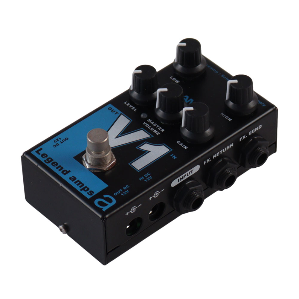 【中古】 AMT ELECTRONICS V-1 ギターエフェクター 全体