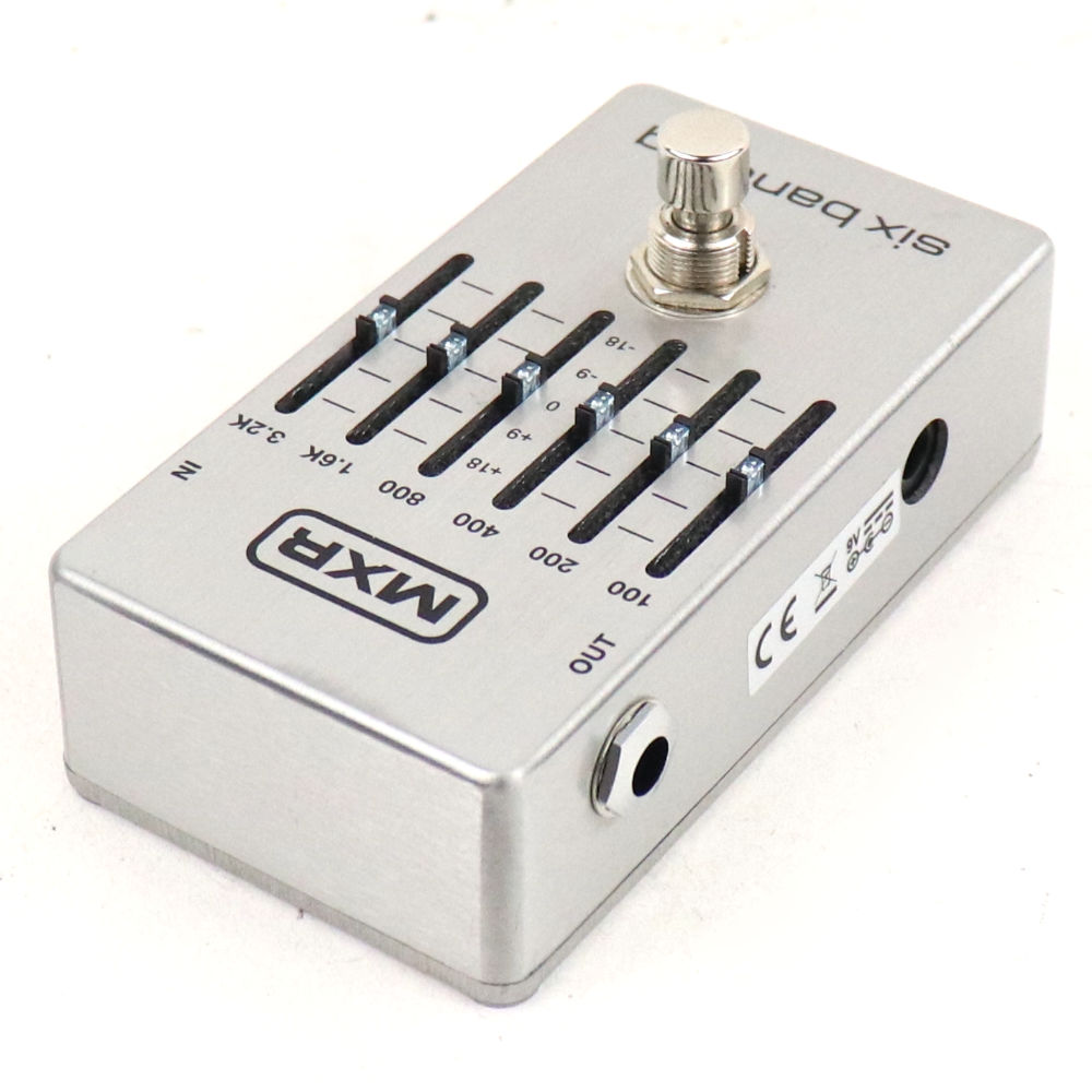 【中古】 グラフィックイコライザー MXR M109S Six Band Graphic EQ 6バンド グライコ 左サイド