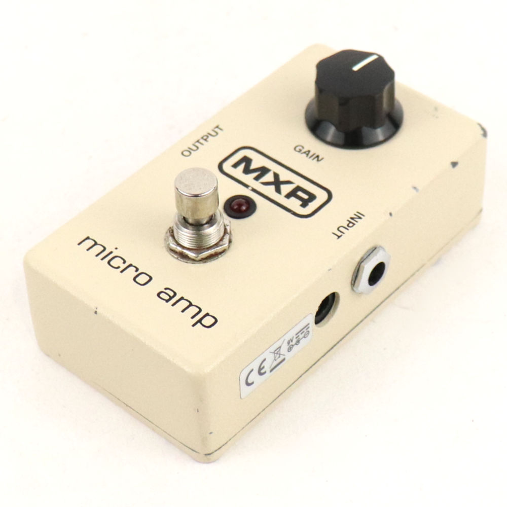 【中古】 ブースター エフェクター MXR M-133 MICRO AMP マイクロアンプ ギターエフェクター 右サイド