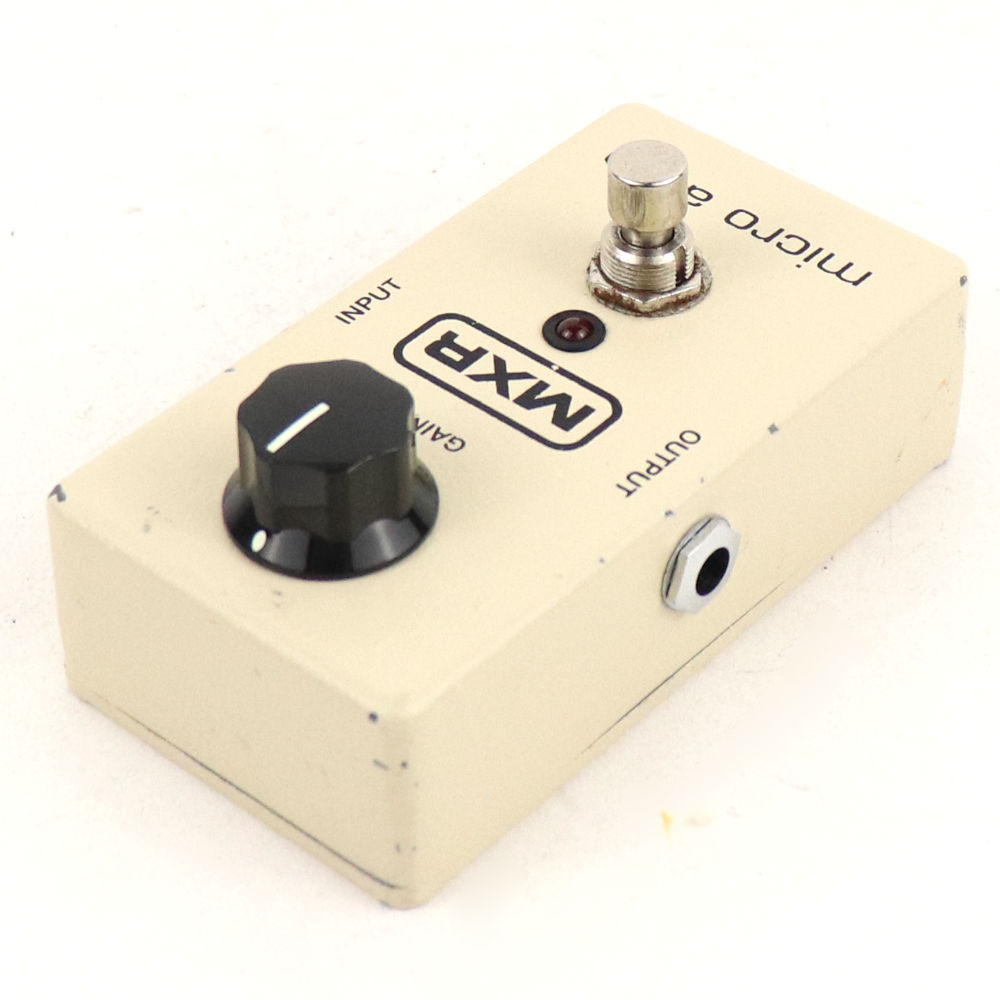 【中古】 ブースター エフェクター MXR M-133 MICRO AMP マイクロアンプ ギターエフェクター 左サイド