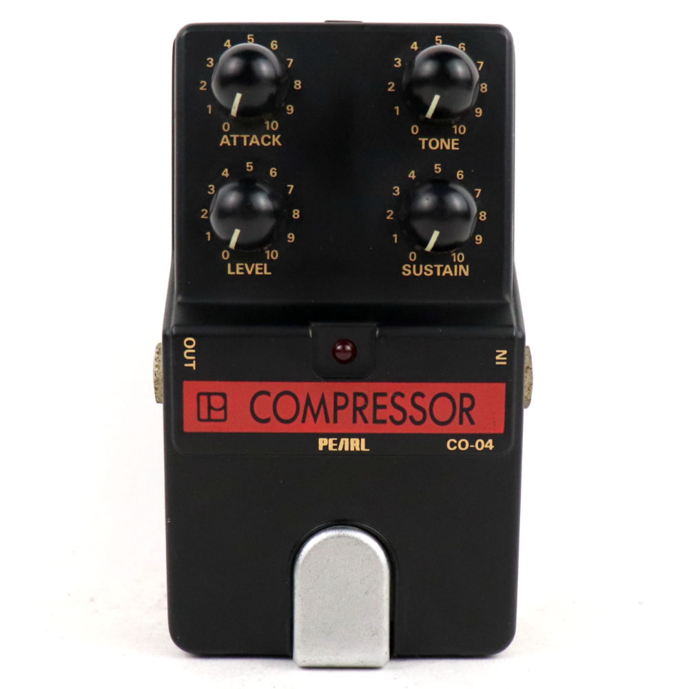 【中古】 コンプレッサー エフェクター Pearl CO-04 COMPRESSOR ギターエフェクター