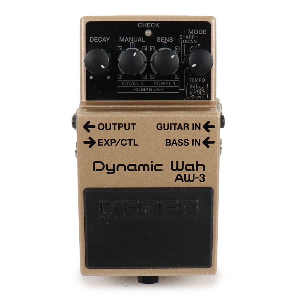 【中古】ダイナミックワウ エフェクター BOSS AW-3 Dynamic Wah ボス オートワウ ギターエフェクター ベースエフェクター