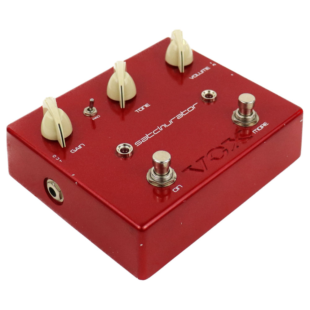 【中古】 ディストーション エフェクター VOX JS-DS satchurator ギターエフェクター Joe Satriani ジョー・サトリアーニ 本体画像 斜め 2