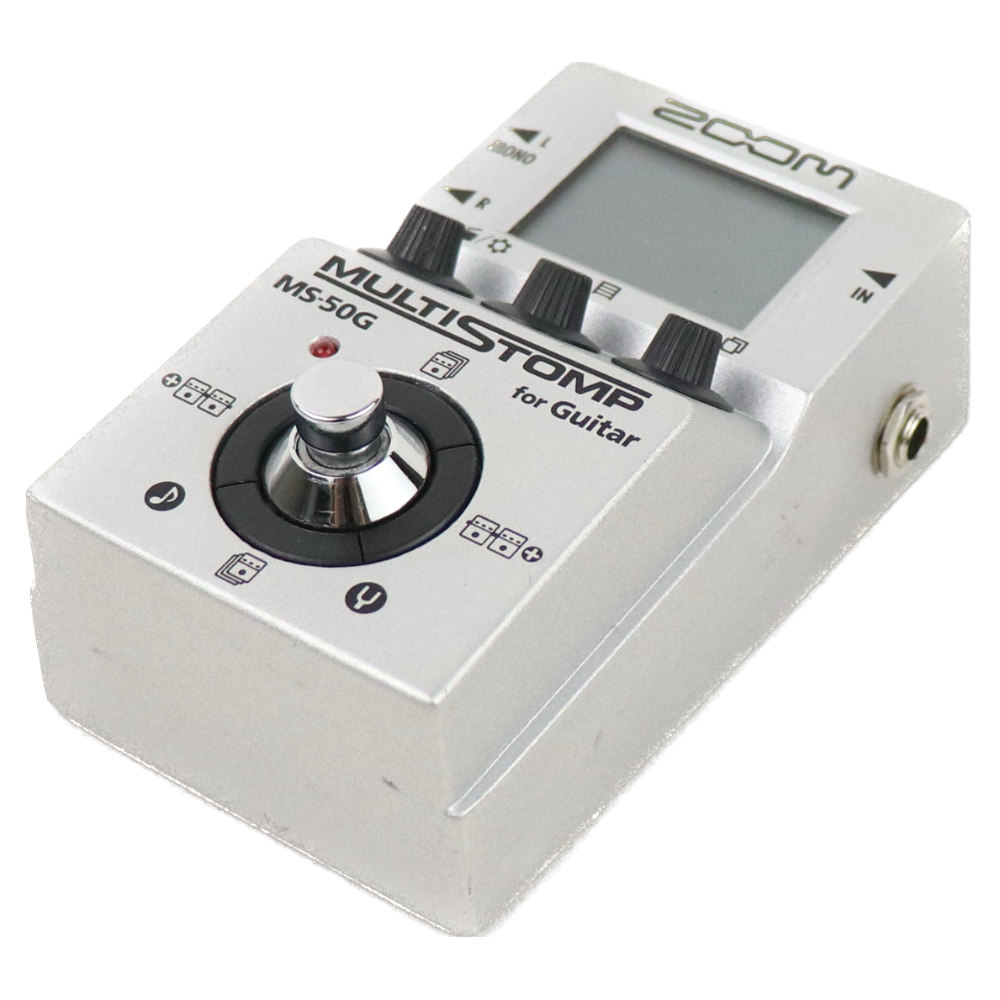 【中古】 マルチエフェクター ZOOM MultiStomp MS-50G ズーム ギターエフェクター 本体画像 斜め 2